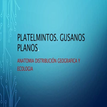 Platelmintos