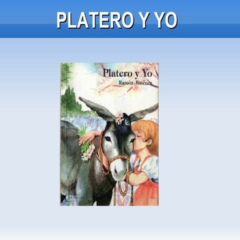 Platero y yo, hecho por Sandra Bravo