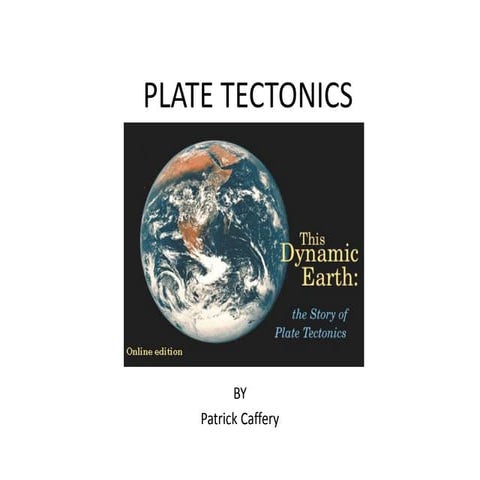 Plate tectonics
