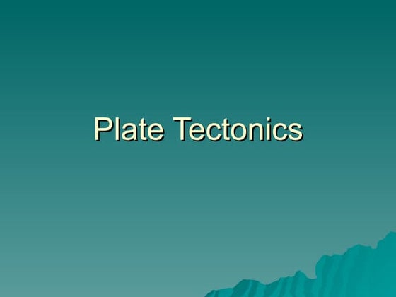 WHAT IS A PLATE? MAJOR PLATES. Types of Earth’s Crust. Plate Boundary ...