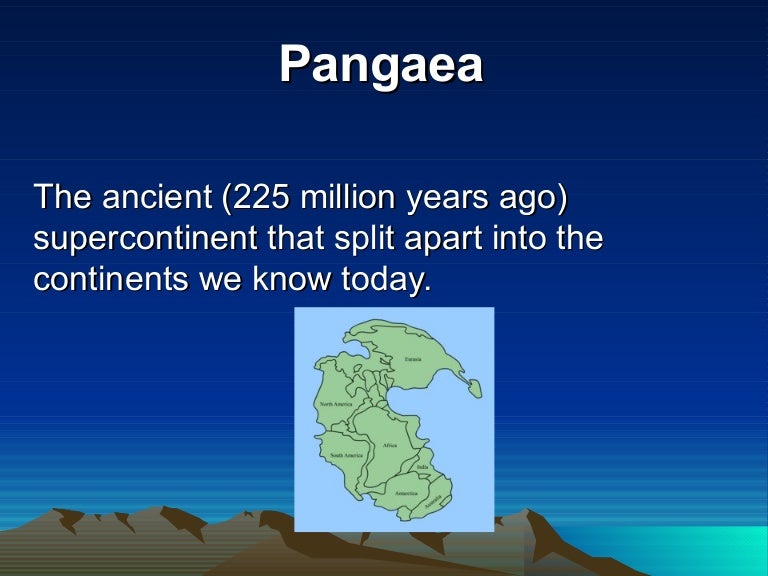 Plate Tectonics Vocabulary