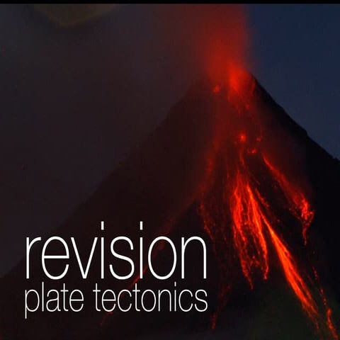 Plate tect quick revision