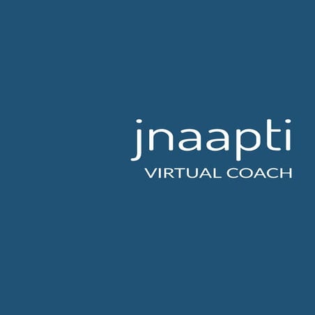 The Jnaapti Virtual Coach Platform