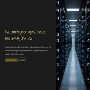 Platform Engineering | PDF