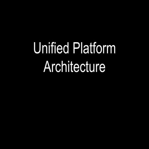Unified Reactive Platform