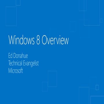 Windows 8 Platform & Store