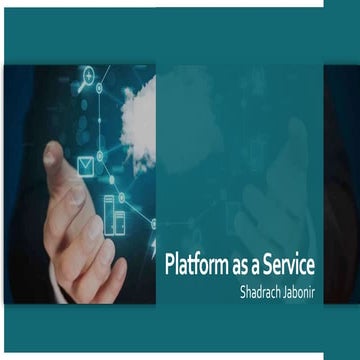 Platform as a service