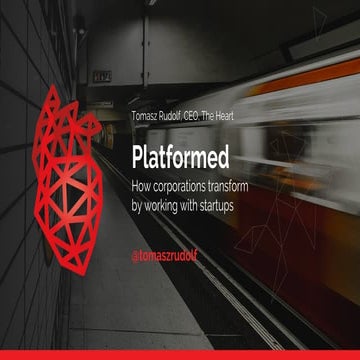 Platformed. How corporations transform by working with startups