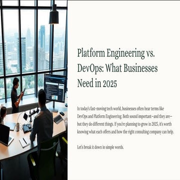 Platform Engineering vs. DevOps What Businesses Need in 2025 .pdf