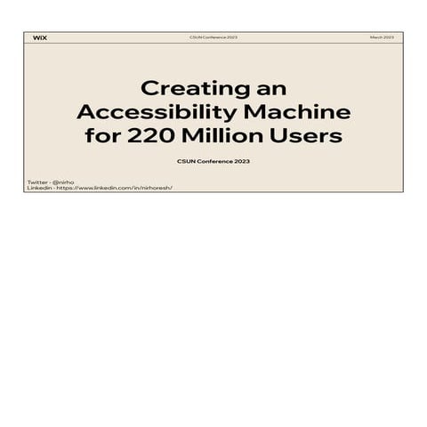 Creating an Accessibility Machine for 220 Million Users