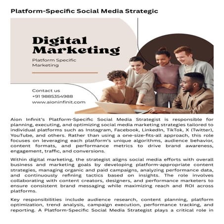 Platform-Specific Social Media Strategic | PDF