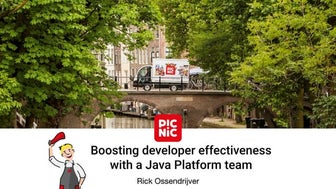 Boost developer effectiveness with a Java Platform team - Utrecht JUG