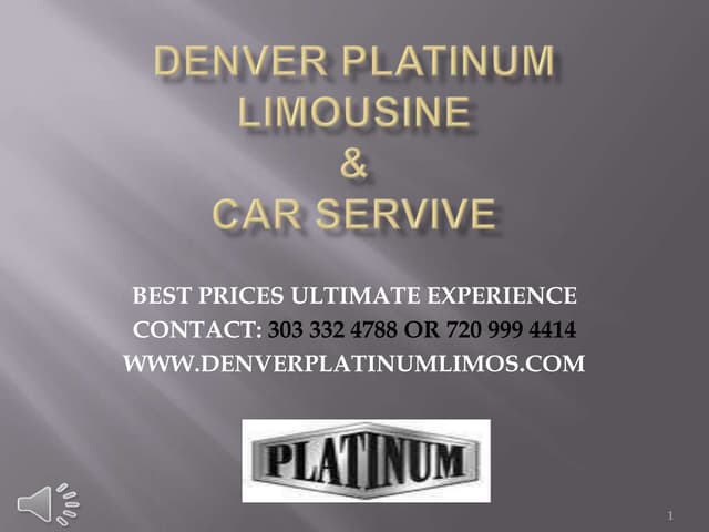 Platinum Limo Presentation