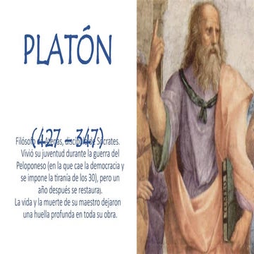 Sintesis del pensamiento de Platón | DOCX