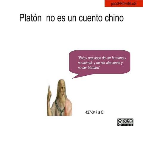 Platón no es un cuento chino