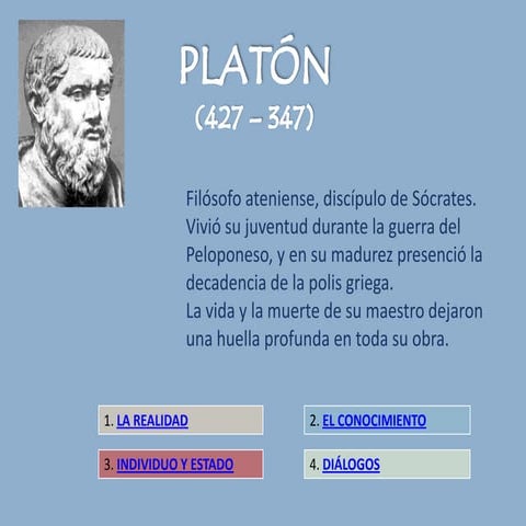 Platón presentación