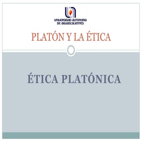 Platón y la ética