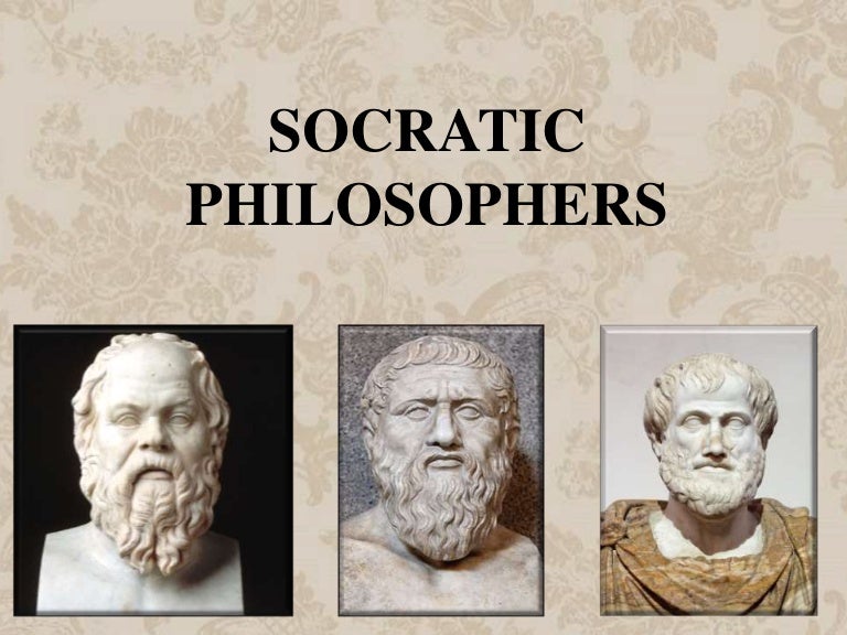 Socratic Philosopher; Plato