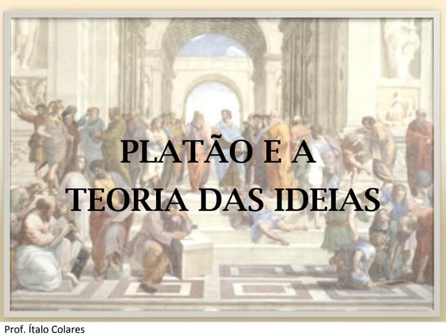 Platão e a teoria das ideias