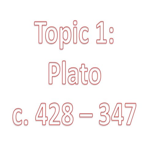 Getting into AS Level Philosophy - Plato