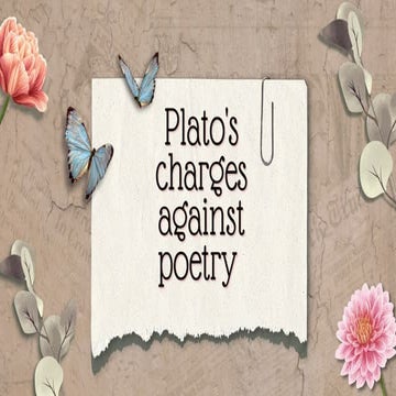 Plato's charges against poetryas a foundational principle, has deep .pdf