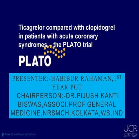 Plato trial