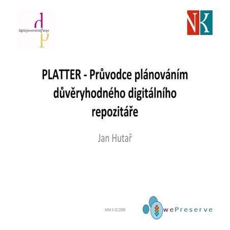 PLATTER - Jan Hutar