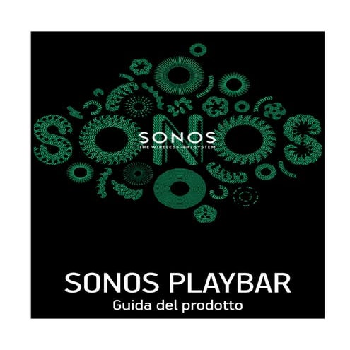 Sonos Playbar guida italiano