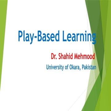 Play-Based Learning in Early Childhood Education