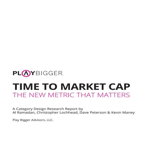 Time to Market Cap - faster, faster!