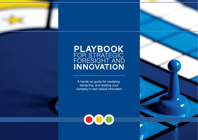 Playbook for Strategic Foresight an...