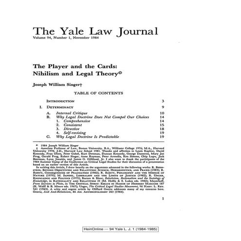 Player and the cards