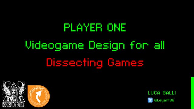 PlayerOne - Dissecting games