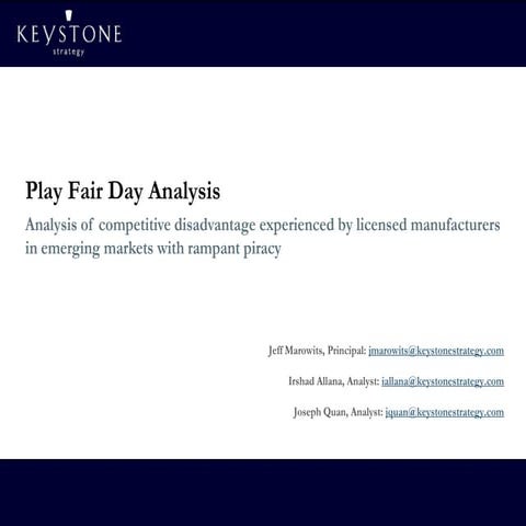Playfair Analysis