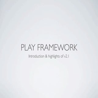 Play framework