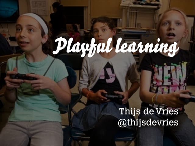 Playful learning - gamification in ...