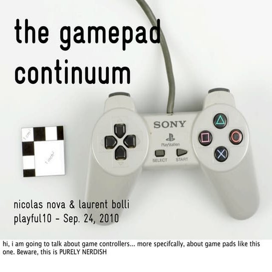 the gamepad continuum | PDF