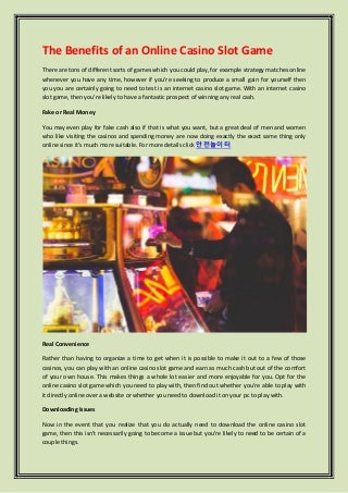 online slot game