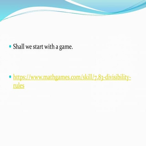 Playing with numbers