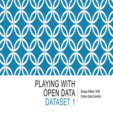 Playing with open data