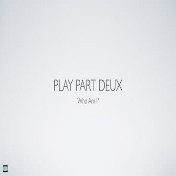 Play Part Deux: Totem Pole Reflection and Coaching Stems