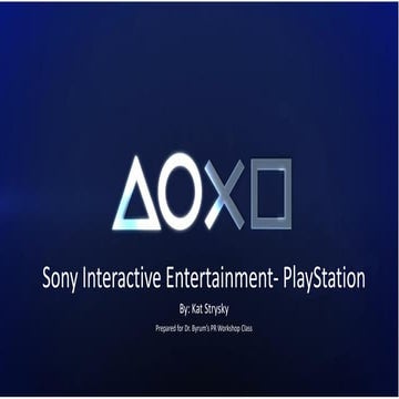 Playstation Presentation