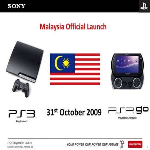 Playstation 3 slim and psp go launch (31st oct 2009)