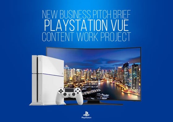 Pitch Brief: Playstation Vue