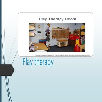 Play therapy ppt