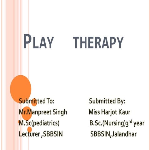 Play  therapy in children.pptx