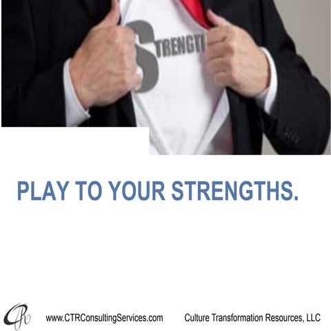 Play to your Strengths by CTR