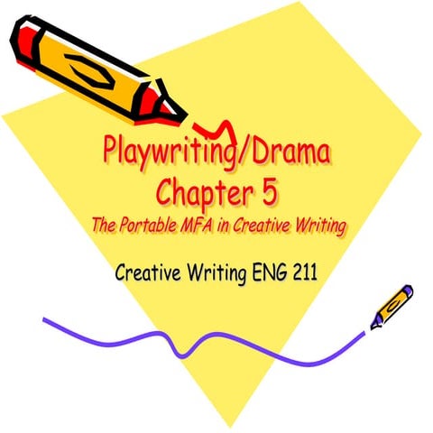 Playwriting 211