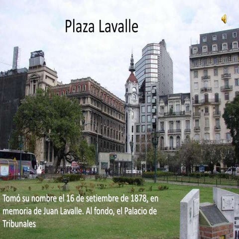 Plaza lavalle