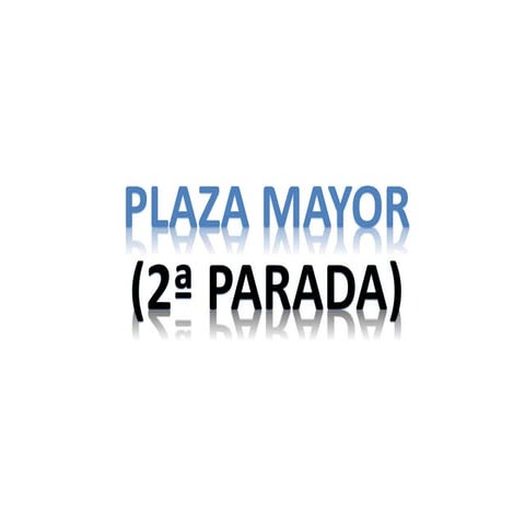 Plaza mayor